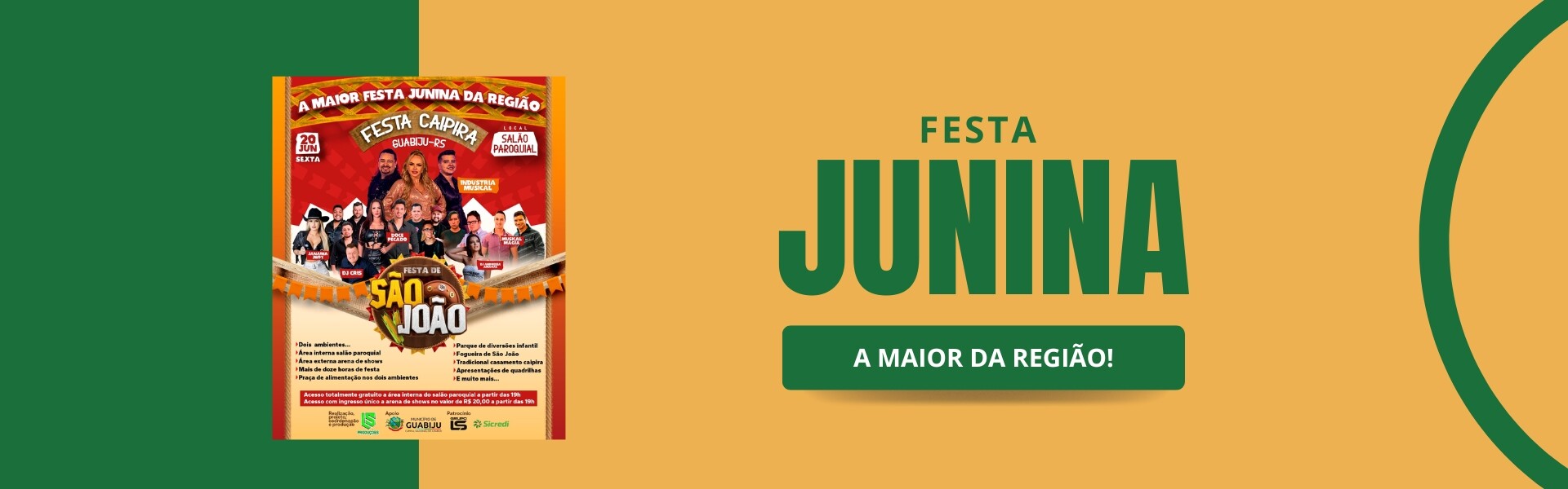 Festa Junina de Guabiju